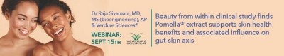 Beauty from within clinical study finds Pomella® extract supports skin health benefits and associated influence on gut-skin axis