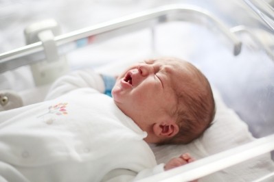 GettyImages - Crying Newborn / Catherine Delahaye